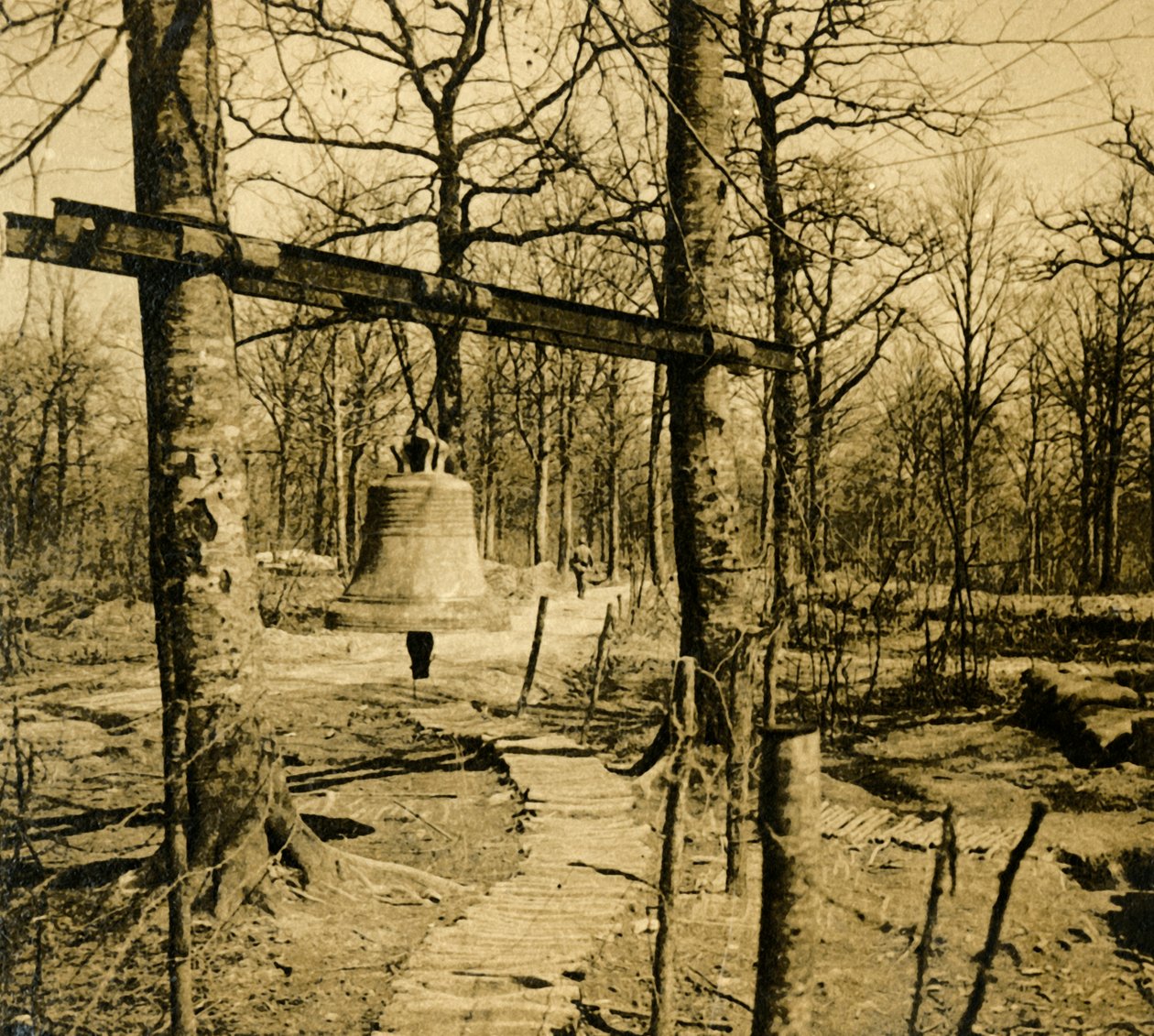 Dzwonek ostrzegający przed atakiem gazowym, c1914-c1918 autorstwa Unbekannt