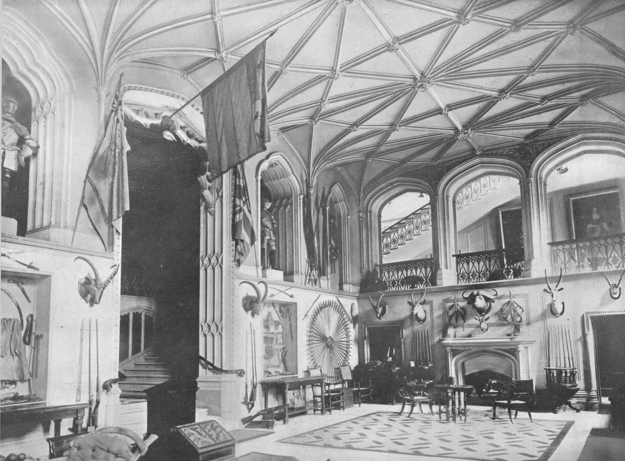 Zamek Belvoir, Leicestershire – Książę Rutland, 1910 autorstwa Unbekannt
