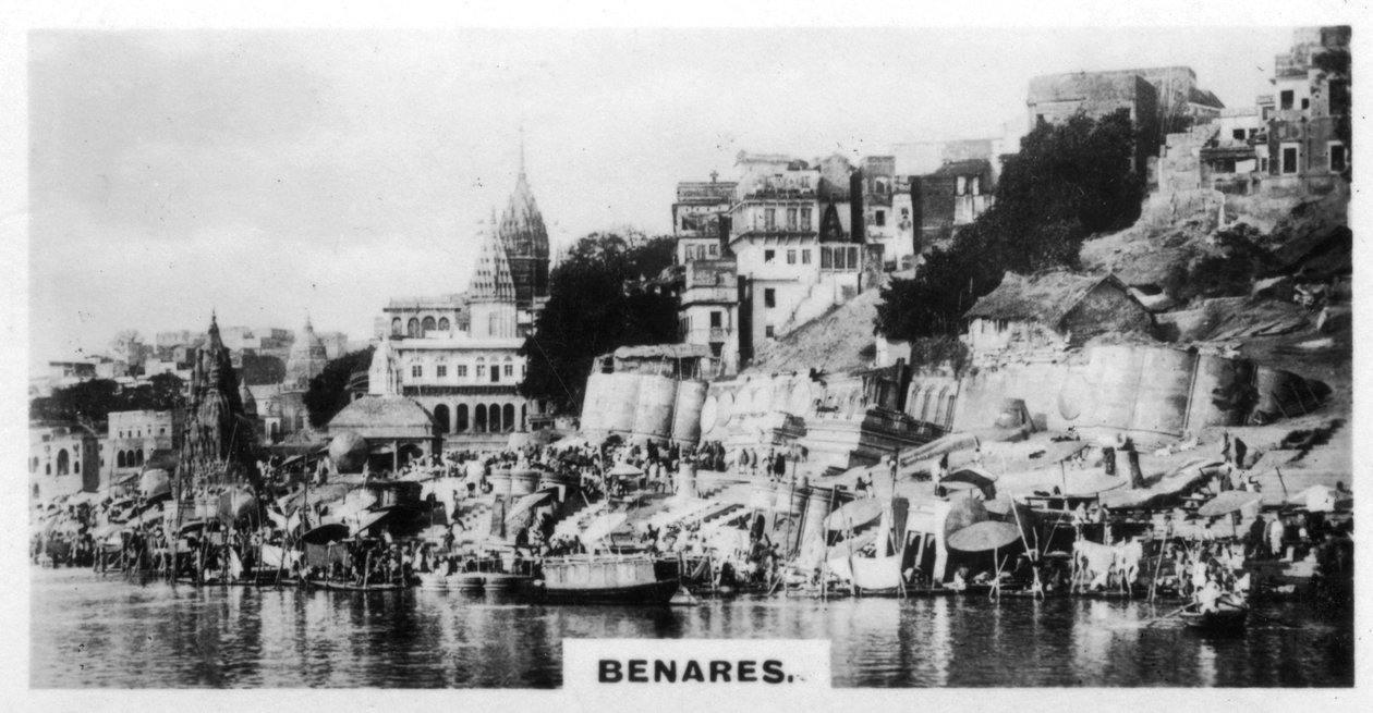 Benares, Indie, ok. 1925 autorstwa Unbekannt