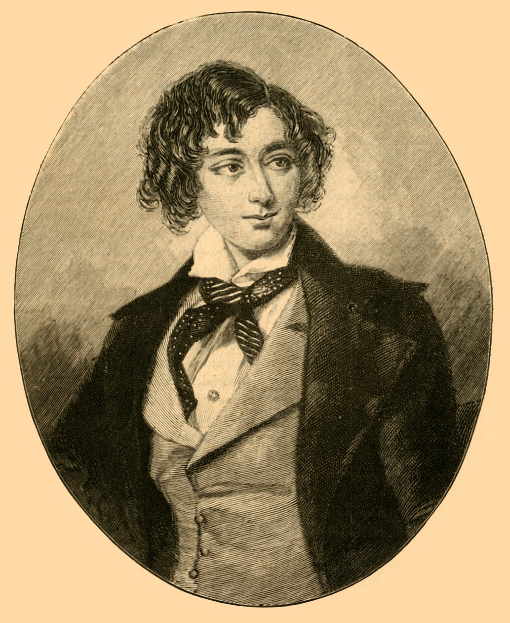 Benjamin Disraeli, polityk brytyjski, ok. 1840 ok. 1890. autorstwa Unbekannt
