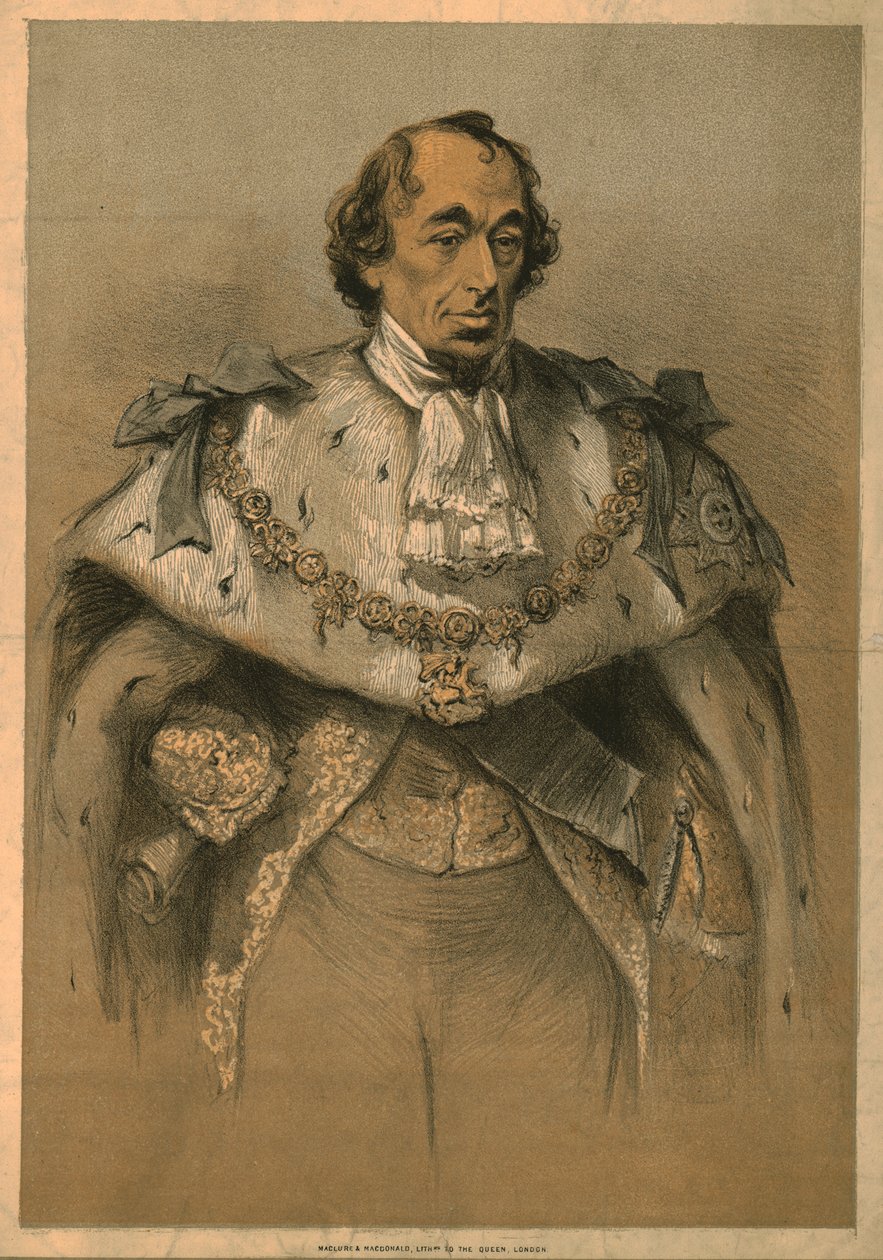 Benjamin Disraeli, ok. 1870. autorstwa Unbekannt
