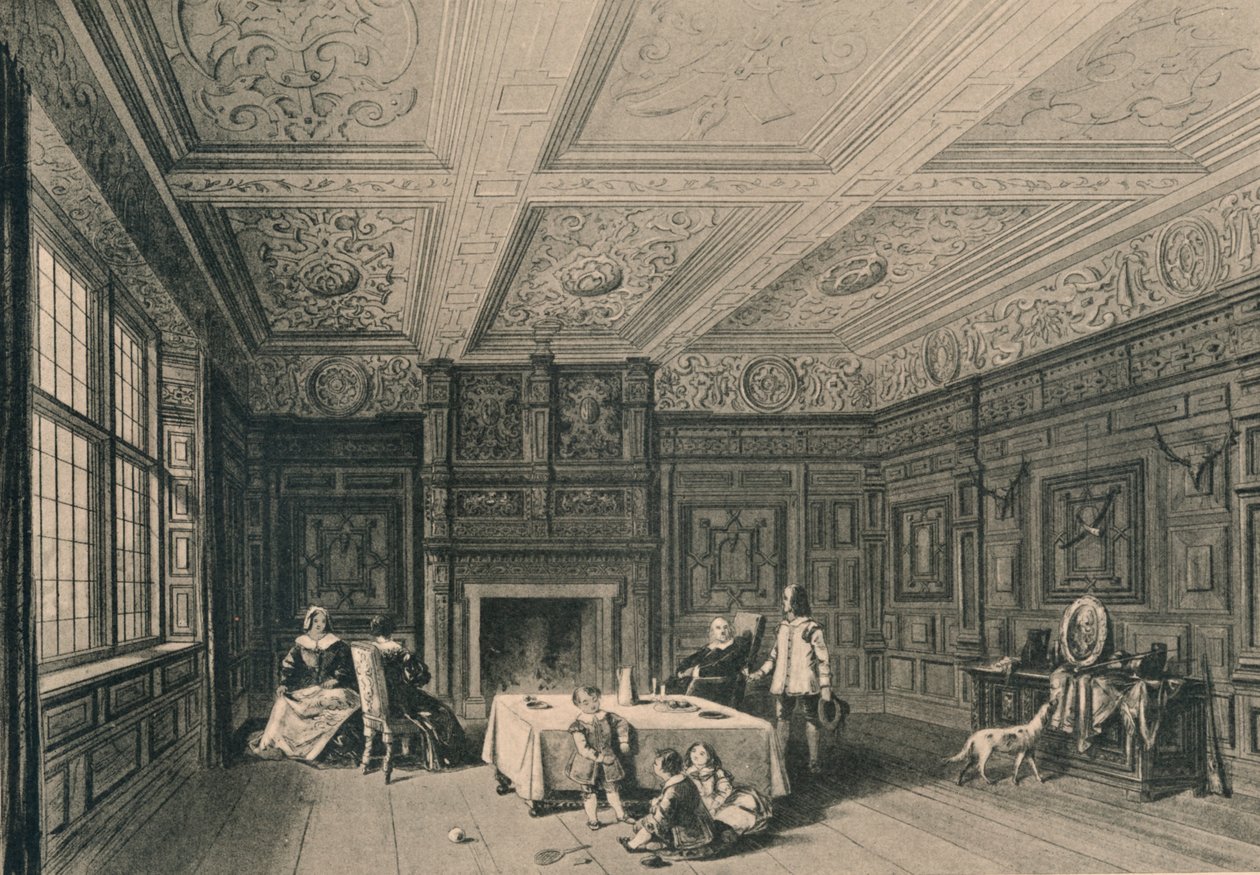 Benthall Hall, Shropshire, 1915 autorstwa Unbekannt