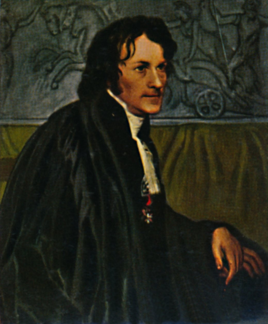 Bertel Thorwaldsen 1768-1844. - Obraz Eckersberga, 1934. autorstwa Unbekannt