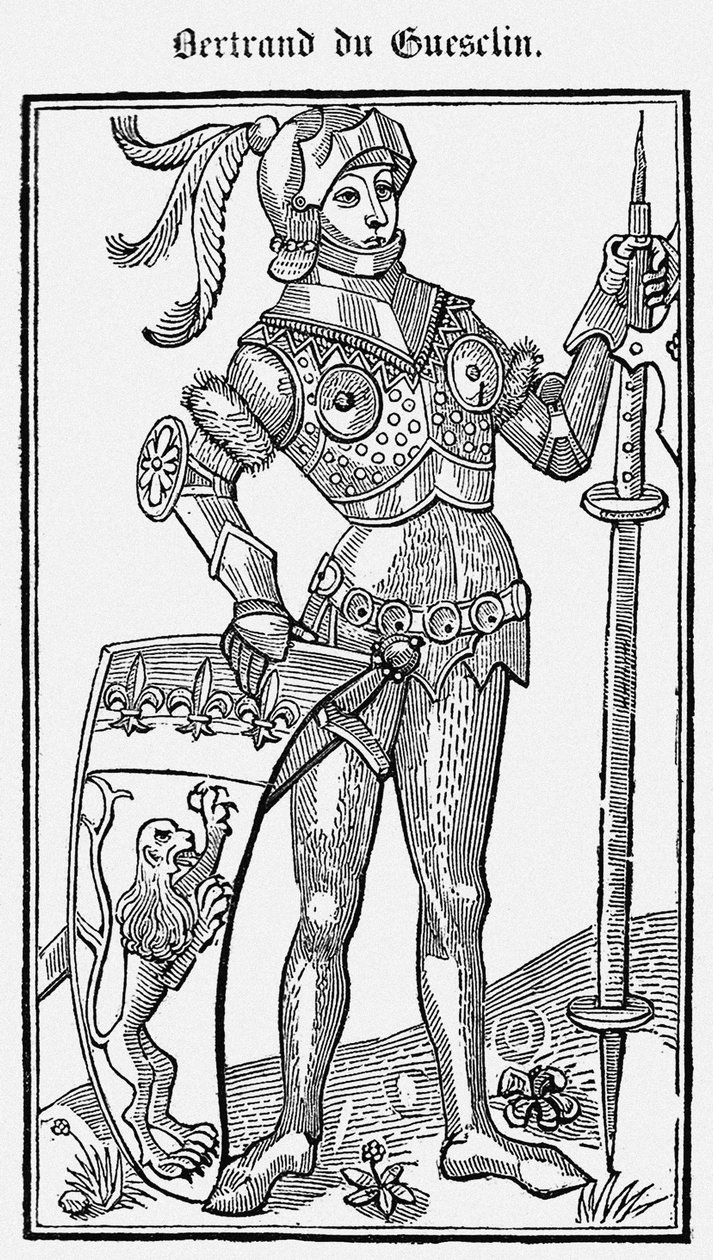 Bertrand du Guesclin Z Księgi Uczynków Sir Bertranda du Guesclina, 1487 autorstwa Unbekannt