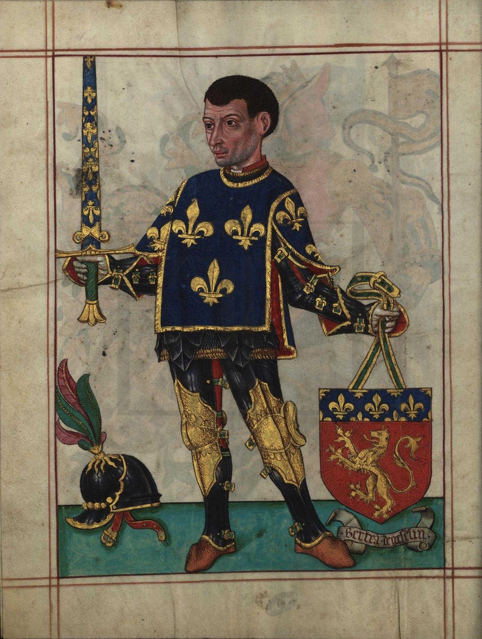 Bertrand du Guesclin Z Livro do Ameiro-Mor, 1509 autorstwa Unbekannt