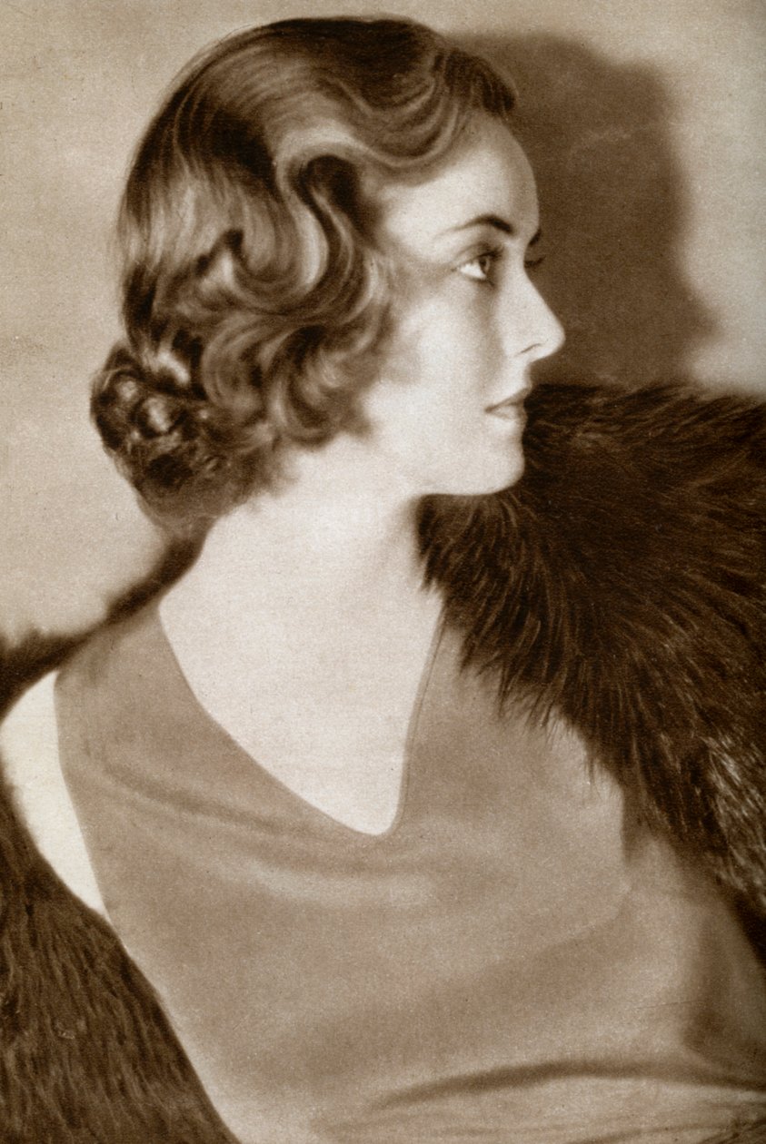 Bette Davis, amerykańska aktorka, 1933 autorstwa Unbekannt