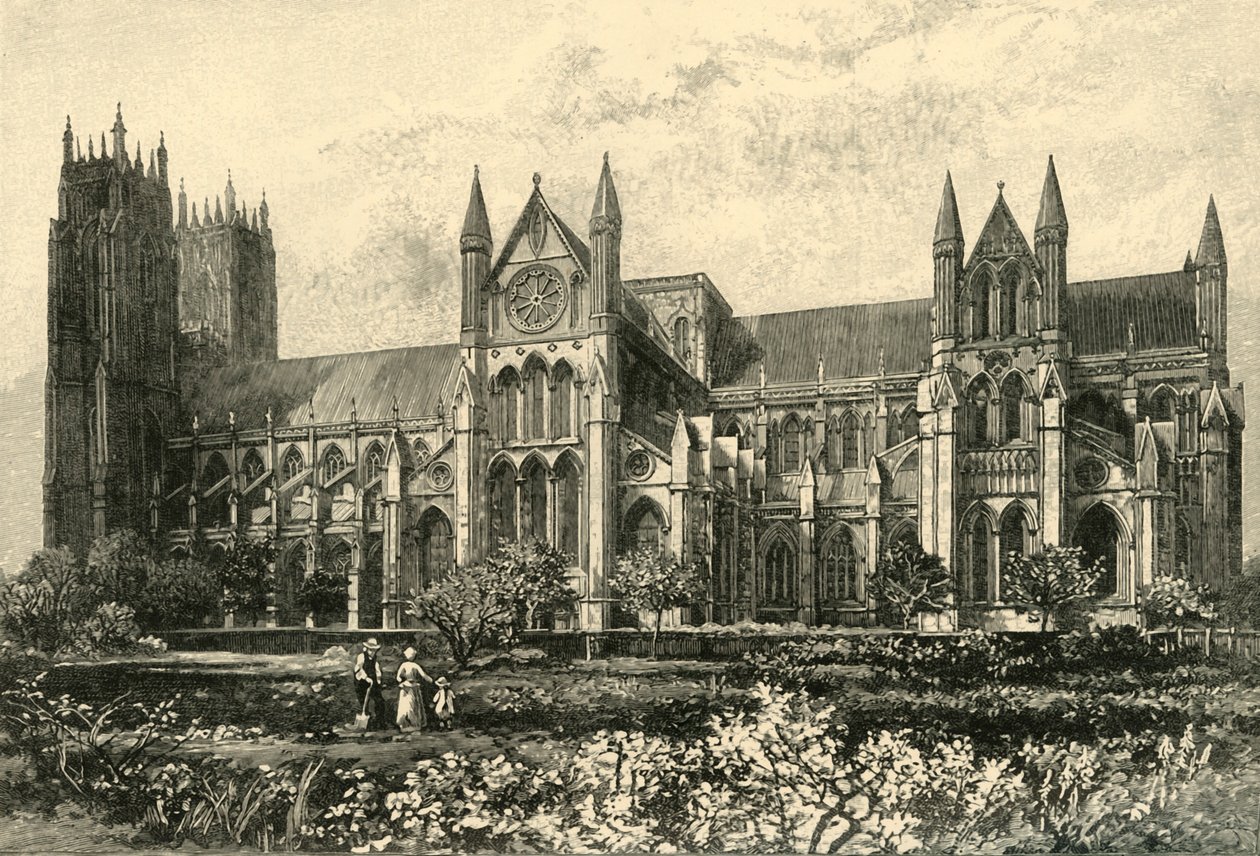 Beverley Minster, 1898. autorstwa Unbekannt