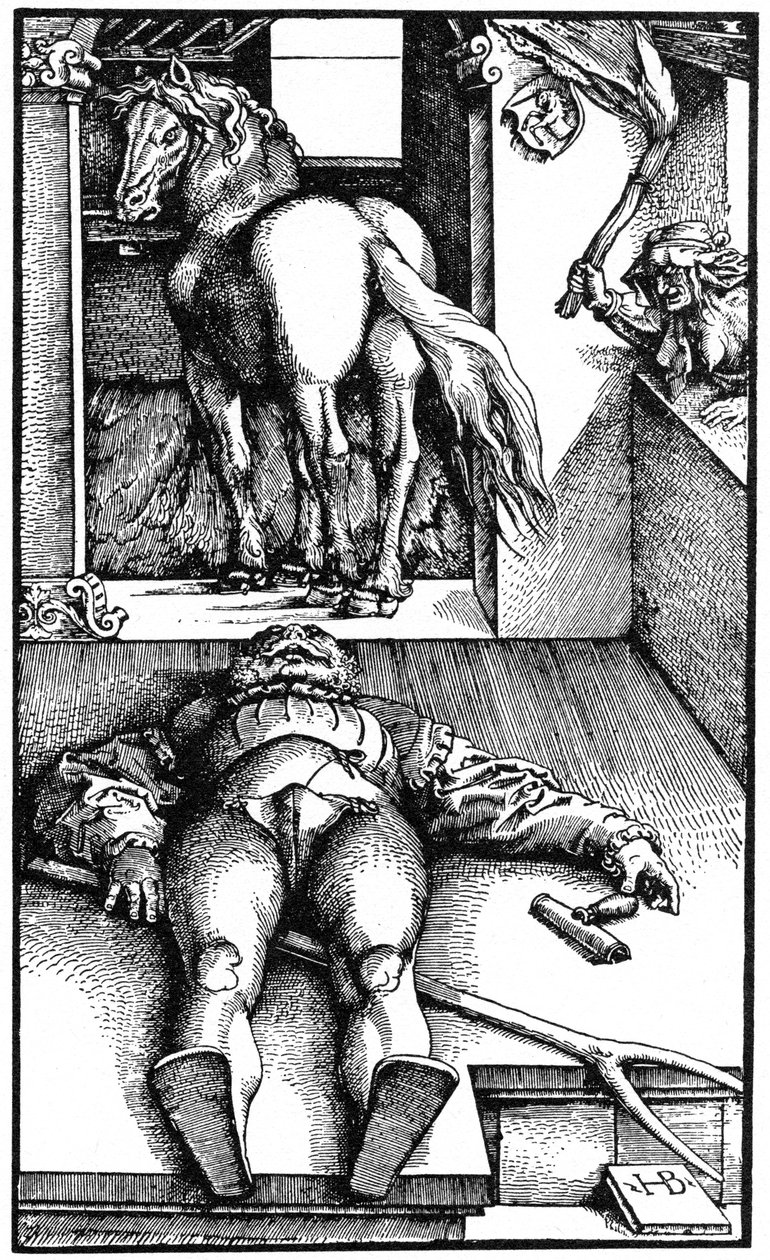 Zaczarowany Pan Młody Śpiący Pan Młody i Czarodziejka, 1544 1964. autorstwa Unbekannt