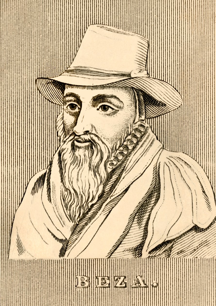 Beza, 1519-1605, 1830. autorstwa Unbekannt