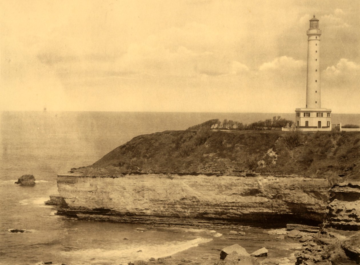 Biarritz - Le Phare, Latarnia morska, ok. 1930. autorstwa Unbekannt