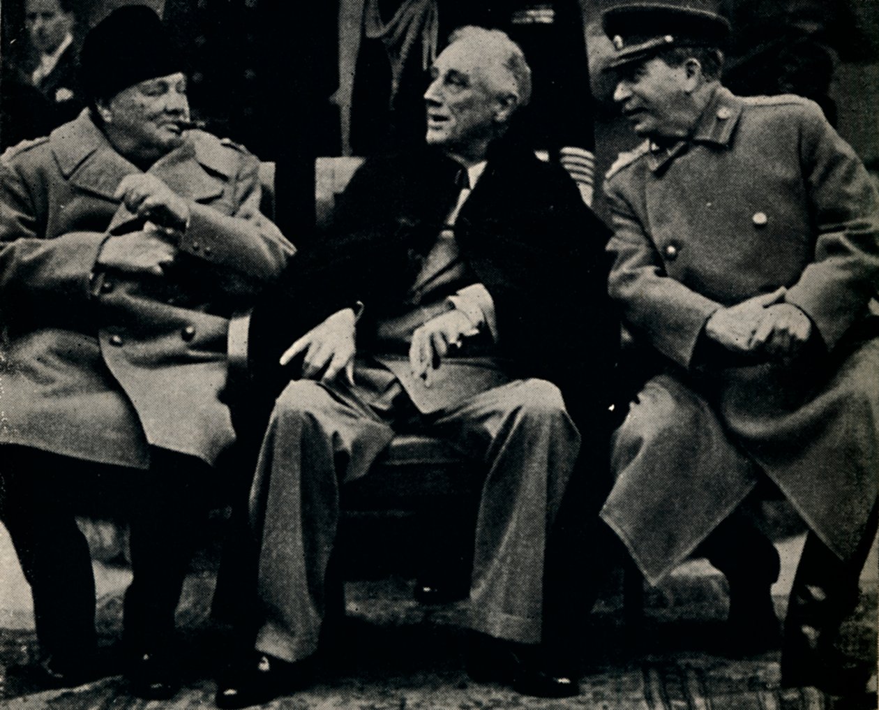 Konferencja Wielkiej Trójki na Krymie, luty 1945 r. autorstwa Unbekannt