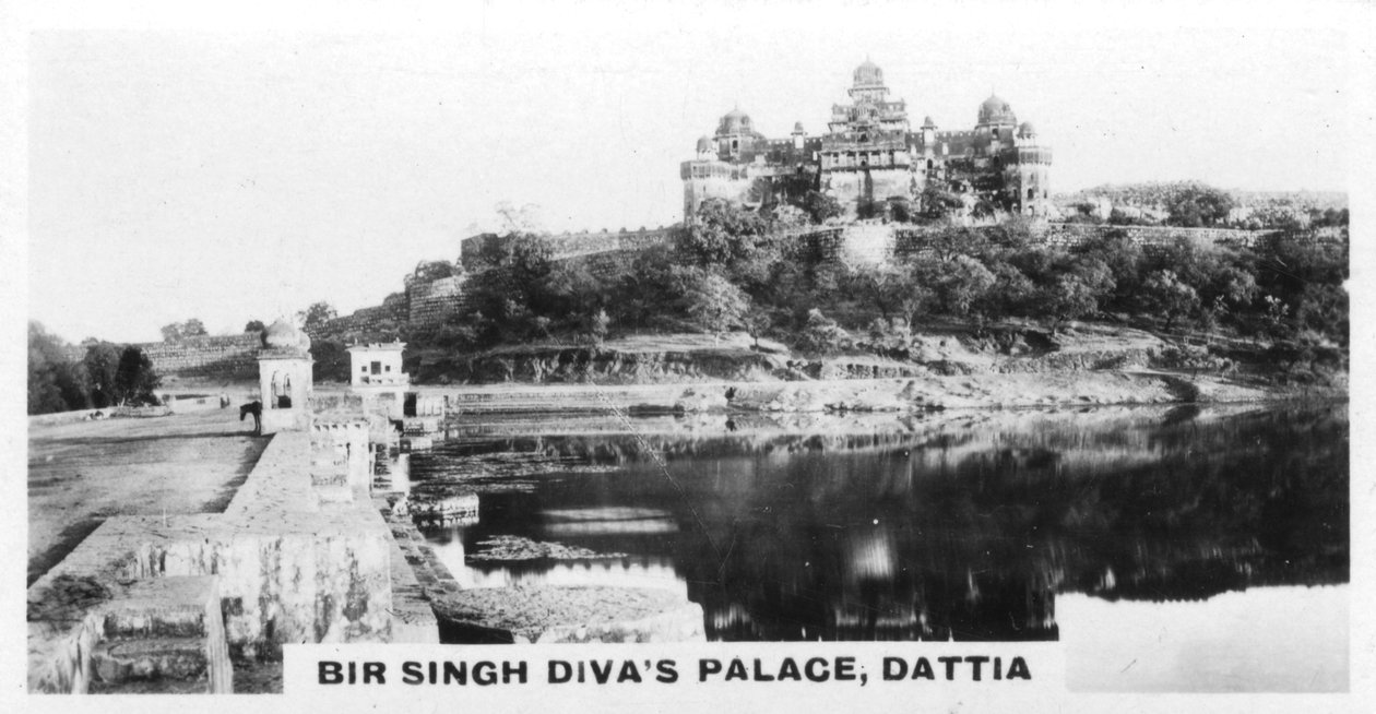 Pałac Bir Singh Deos, Datia, Indie, ok. 1925 r. autorstwa Unbekannt