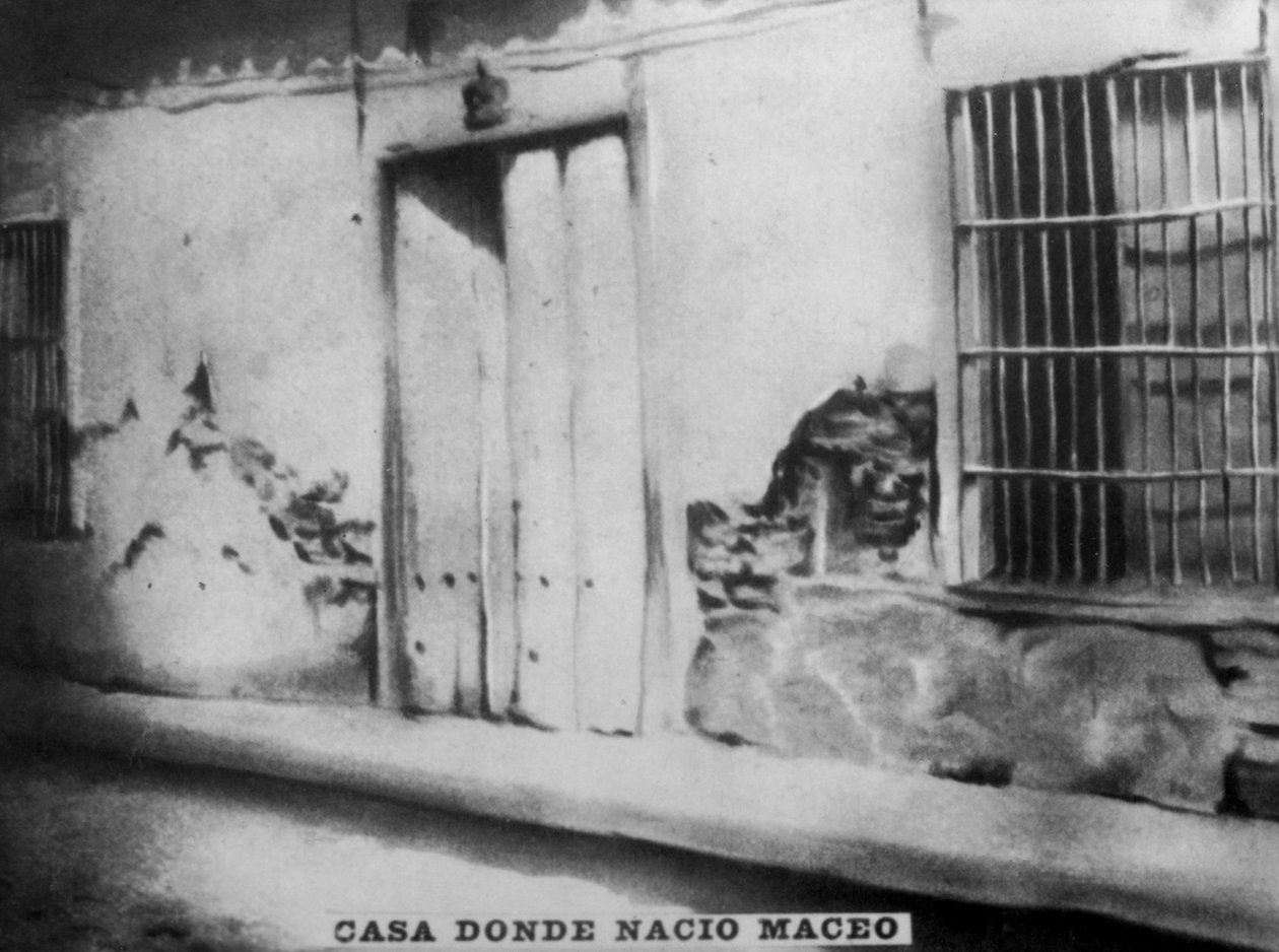 Miejsce urodzenia Antonio Maceo 1845-1896, lata 20. autorstwa Unbekannt