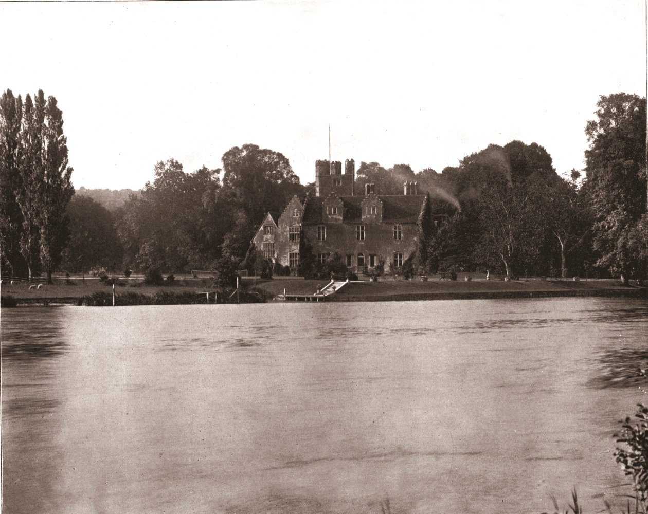 Opactwo Bisham, powyżej Marlow, Berkshire, 1894. autorstwa Unbekannt