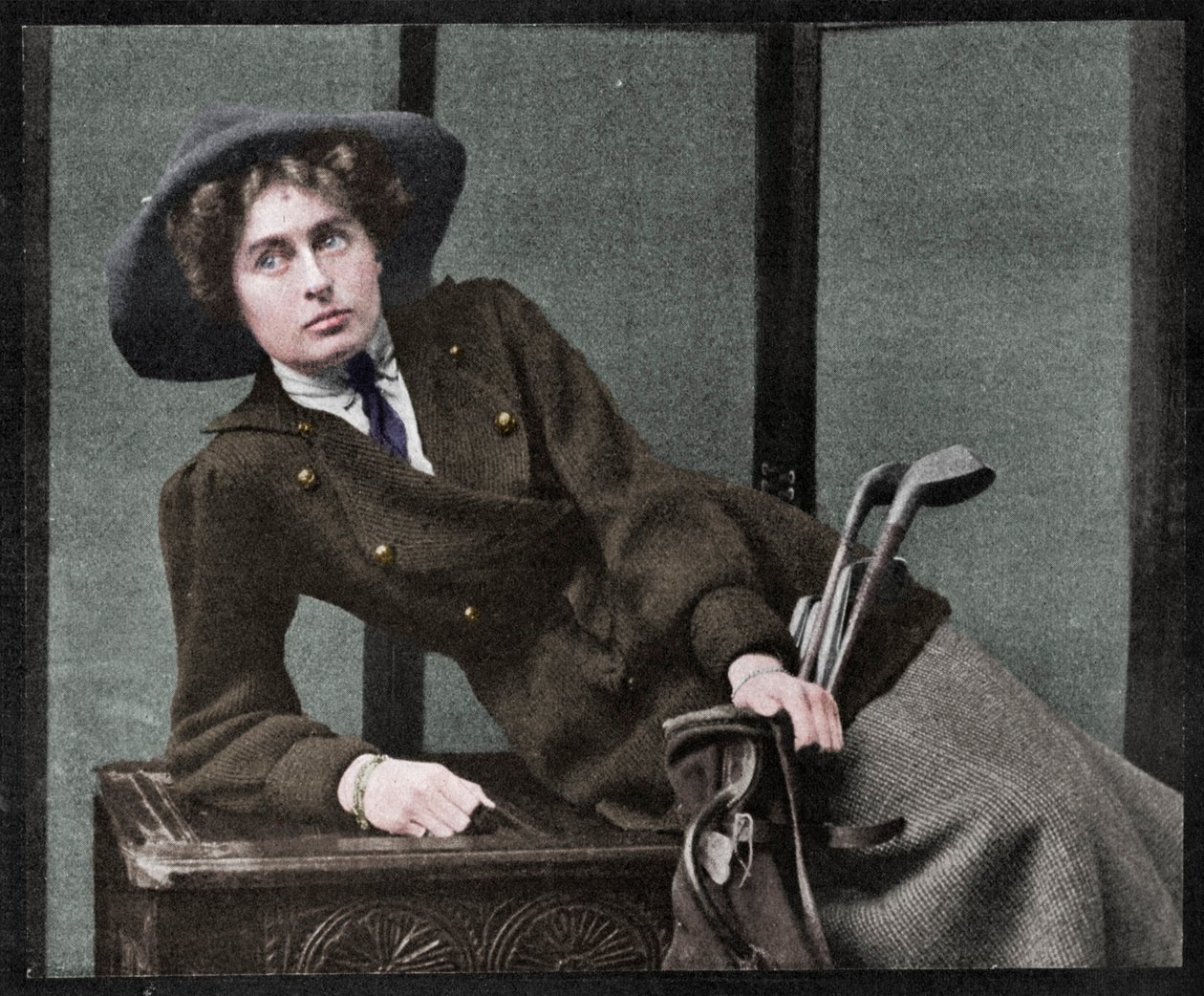 Czarna czapka, c1910 autorstwa Unbekannt
