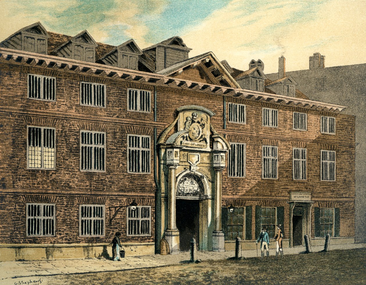 Blackwell Hall, City of London, 1886 r. autorstwa Unbekannt