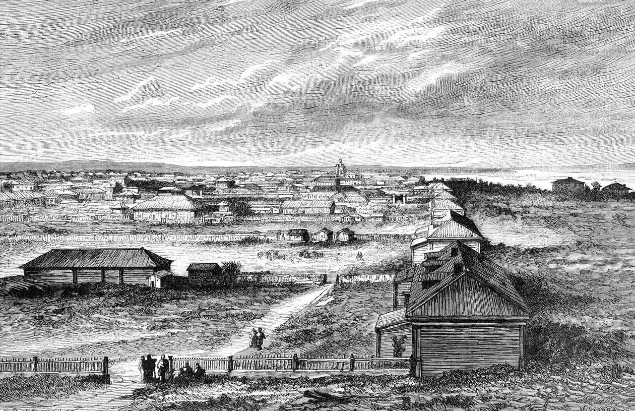 Błagowieszczeńsk, Syberia, Rosja, 1895 autorstwa Unbekannt