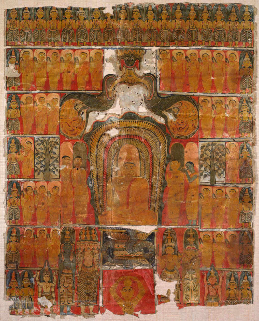 Błogosławiony Pan Budda, XVIII wiek. autorstwa Unbekannt