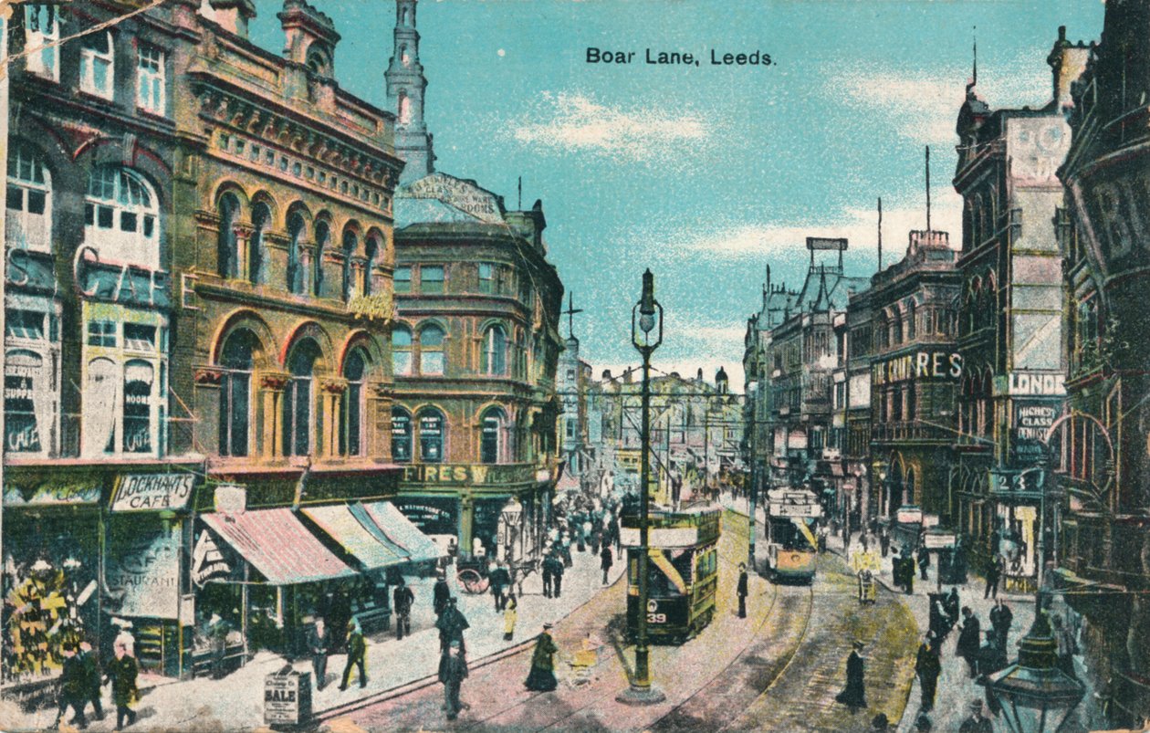 Boar Lane, Leeds, c1905 autorstwa Unbekannt