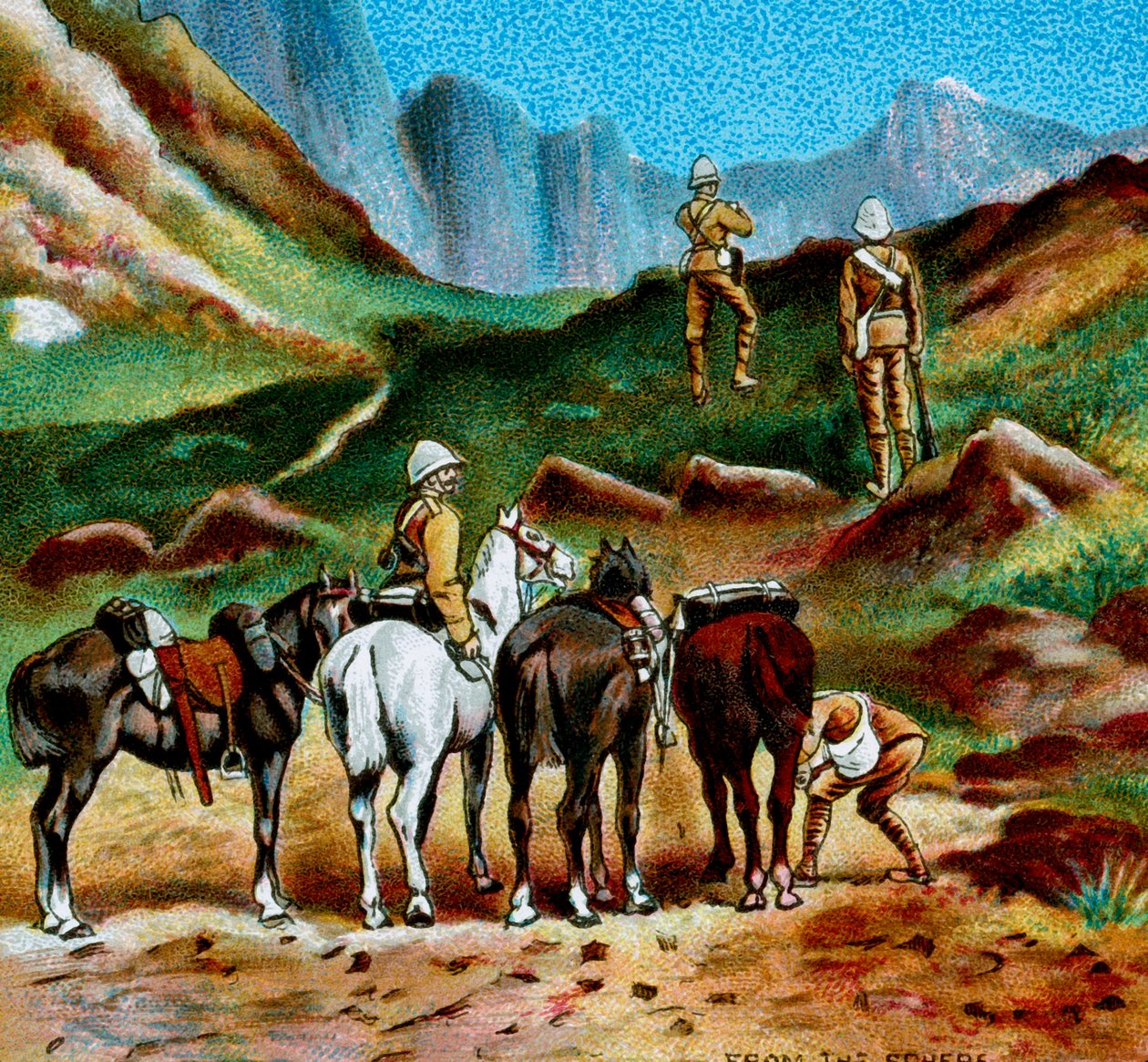 Bobs Eyes, brytyjscy harcerze, 1900. autorstwa Unbekannt
