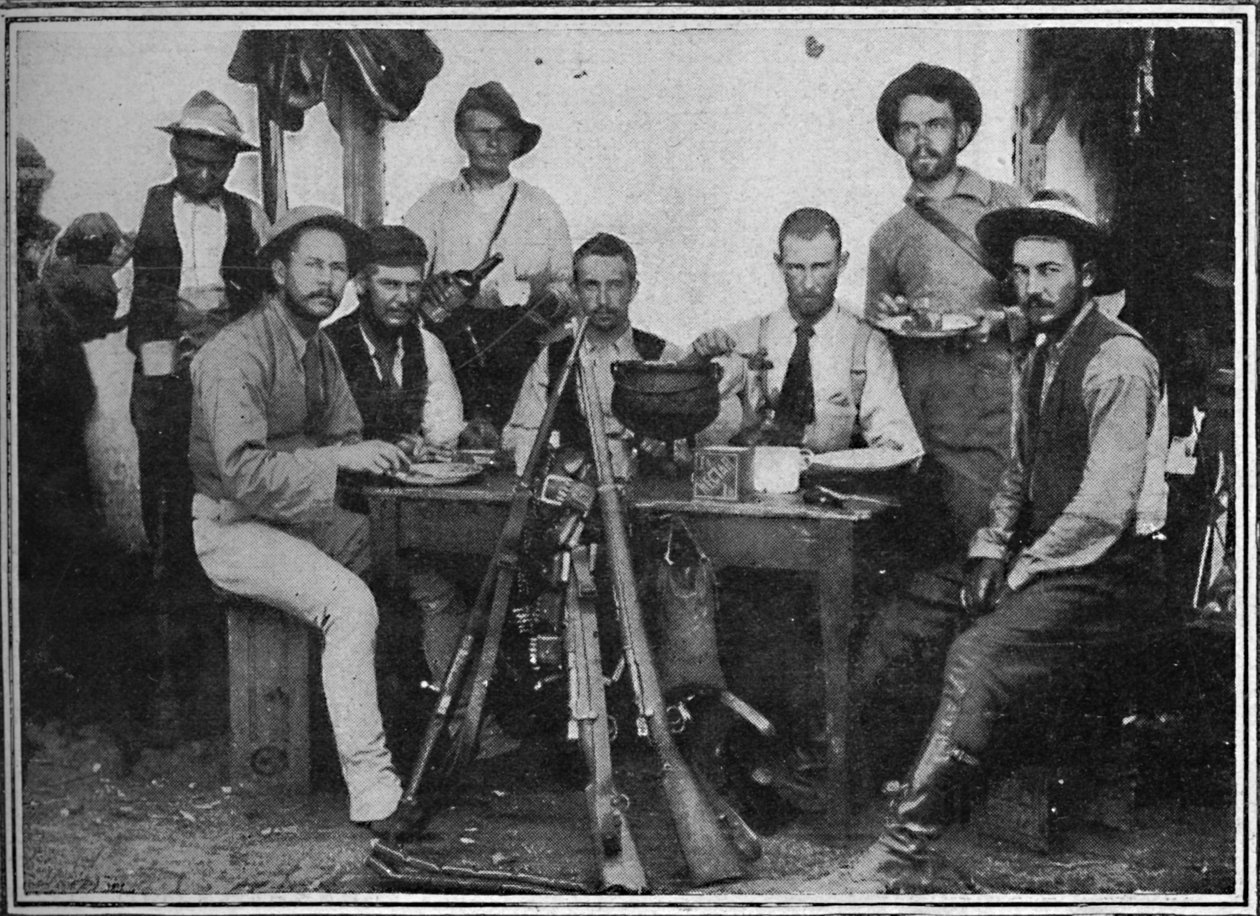Telegrafiści burscy przy herbacie, 1900 autorstwa Unbekannt