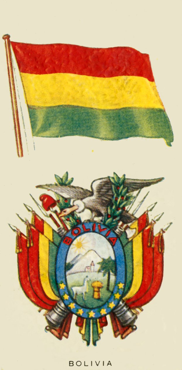 Boliwijski, ok. 1935. autorstwa Unbekannt