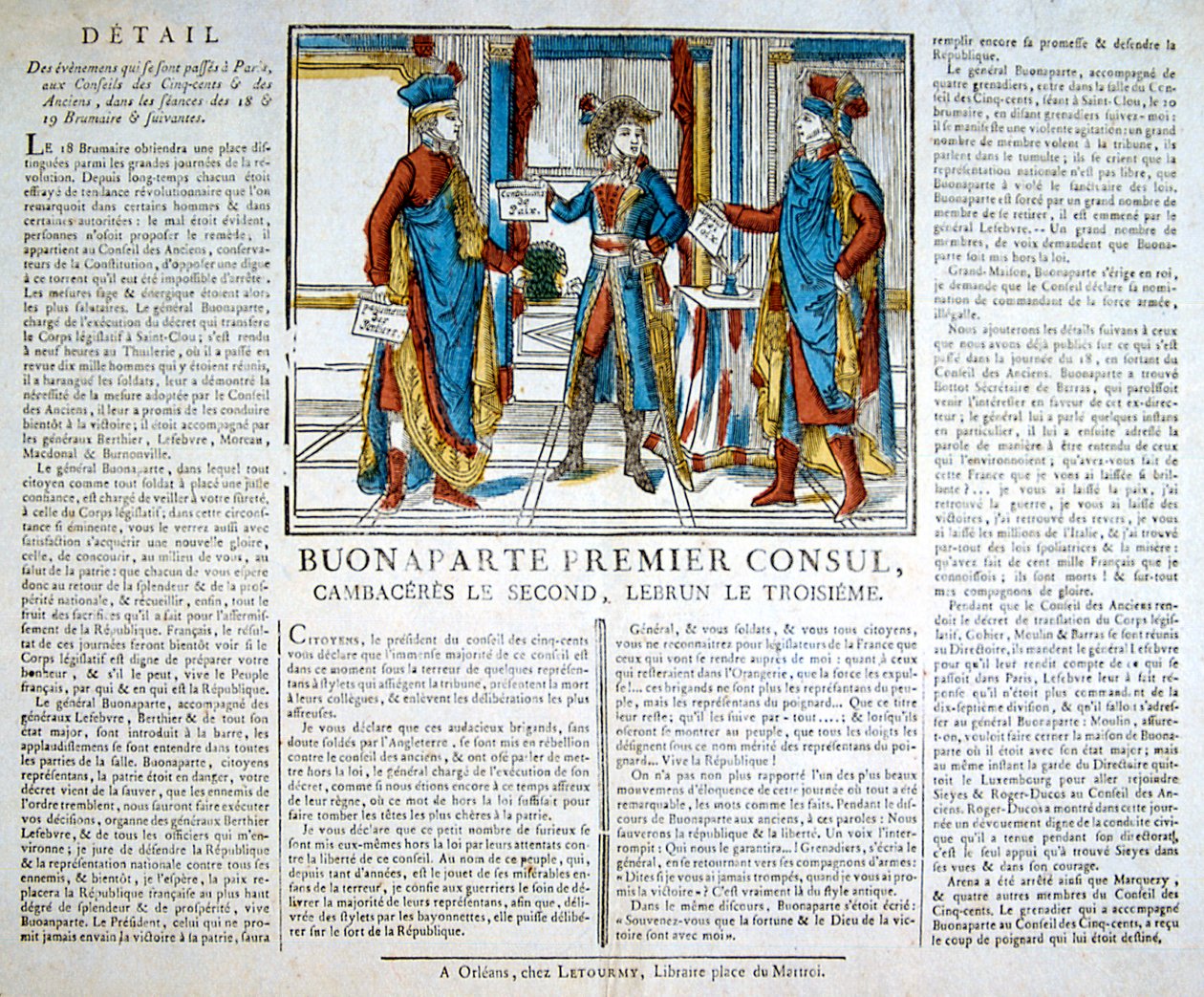 Bonaparte I konsul, XIX w. autorstwa Unbekannt
