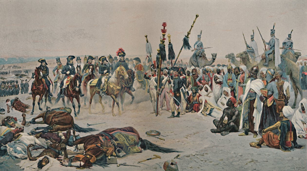 Bonaparte w Egipcie, 1798-1801, 1896 autorstwa Unbekannt