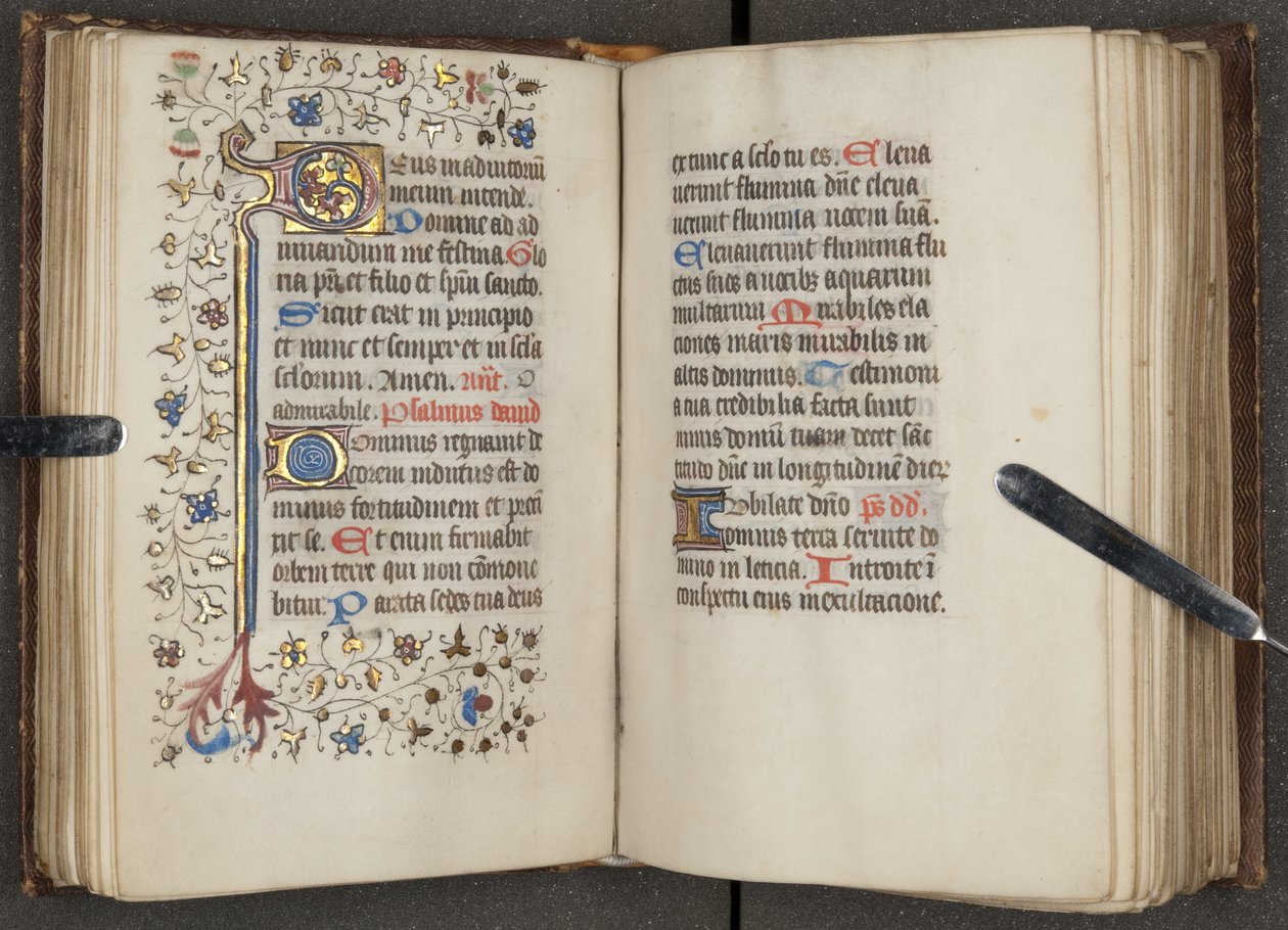 Book of Hours, c.1450 (tusz na welinie) autorstwa Unbekannt