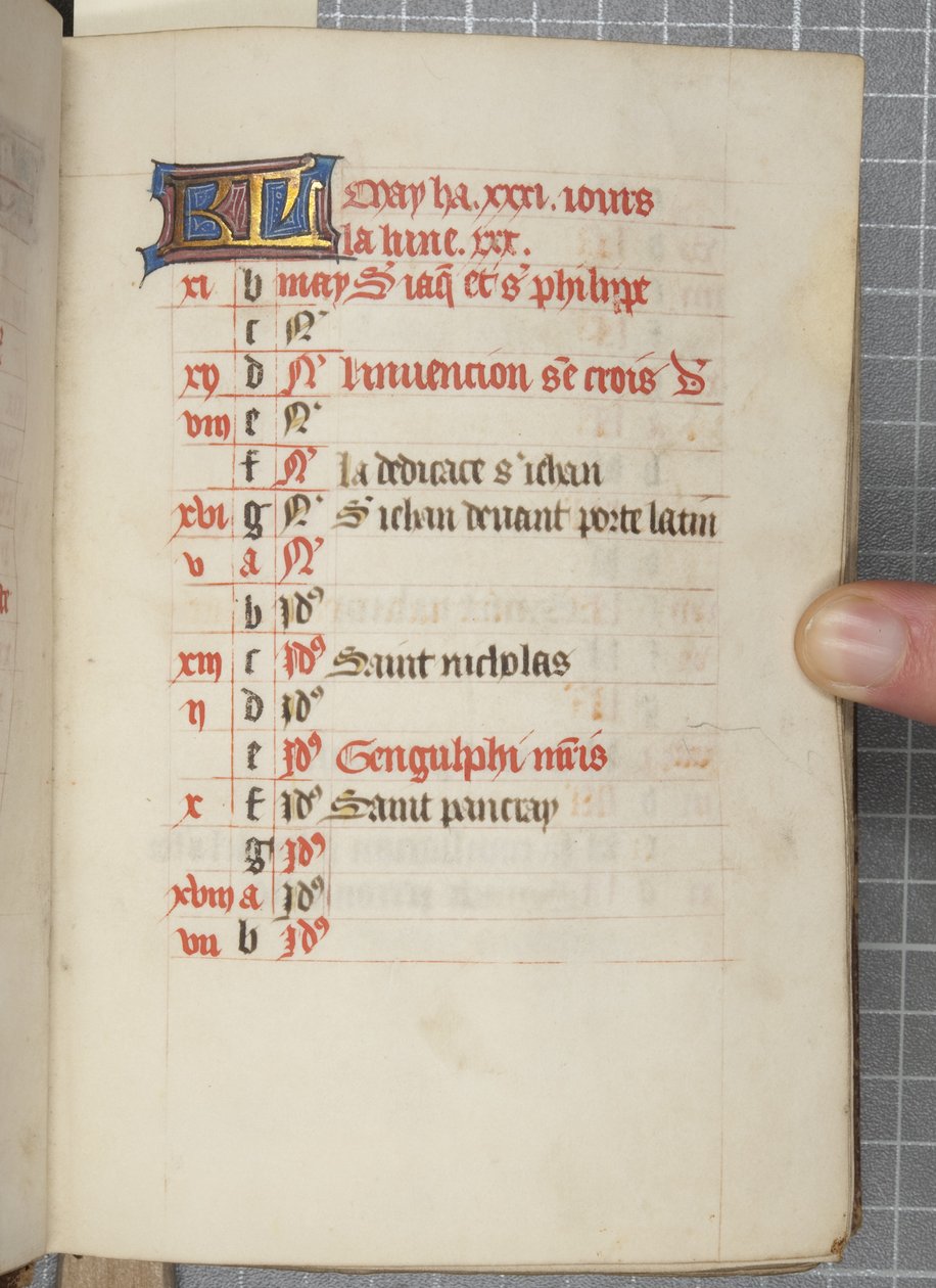 Book of Hours, c.1450 (tusz na welinie) autorstwa Unbekannt