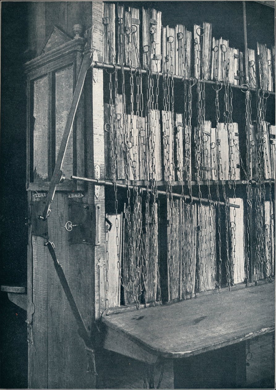 Regał, XV w., z późniejszymi wydaniami i ramą katalogową, XVII w., ok. 1931 autorstwa Unbekannt