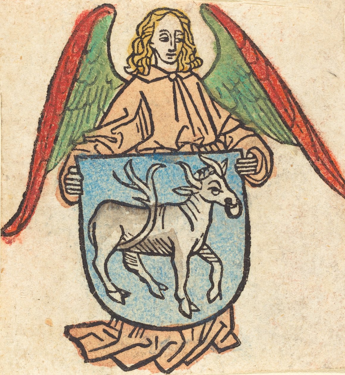 Ekslibris Hilpranda Brandenburga z Bibrach, ok. 1900 r. 1475. autorstwa Unbekannt