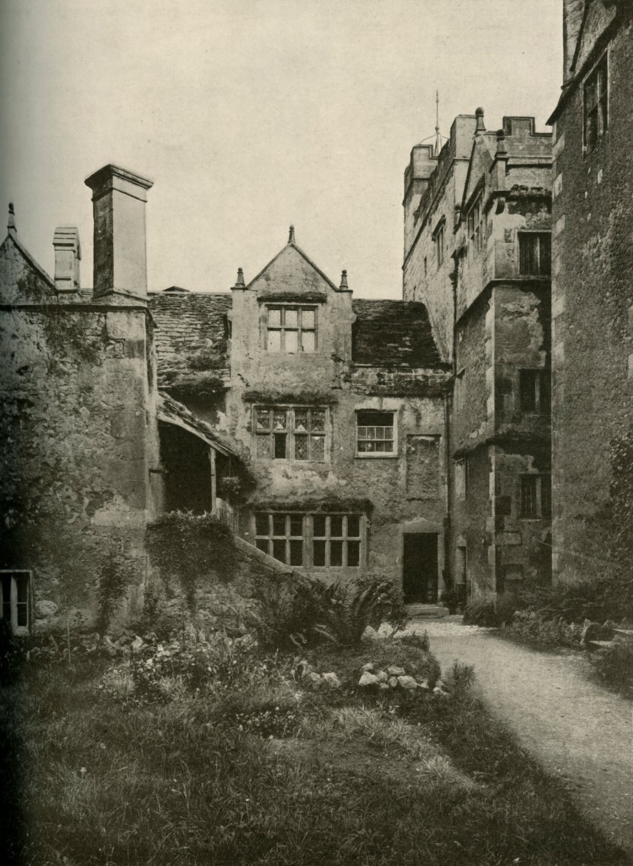 Borwick Hall, od strony północno-zachodniej, 1928. autorstwa Unbekannt