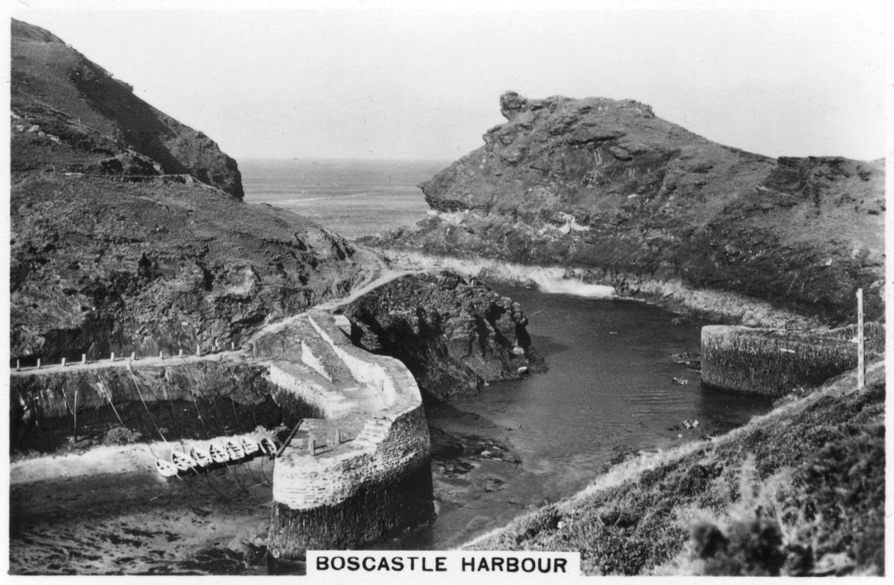 Port Boscastle, Kornwalia, 1937 autorstwa Unbekannt