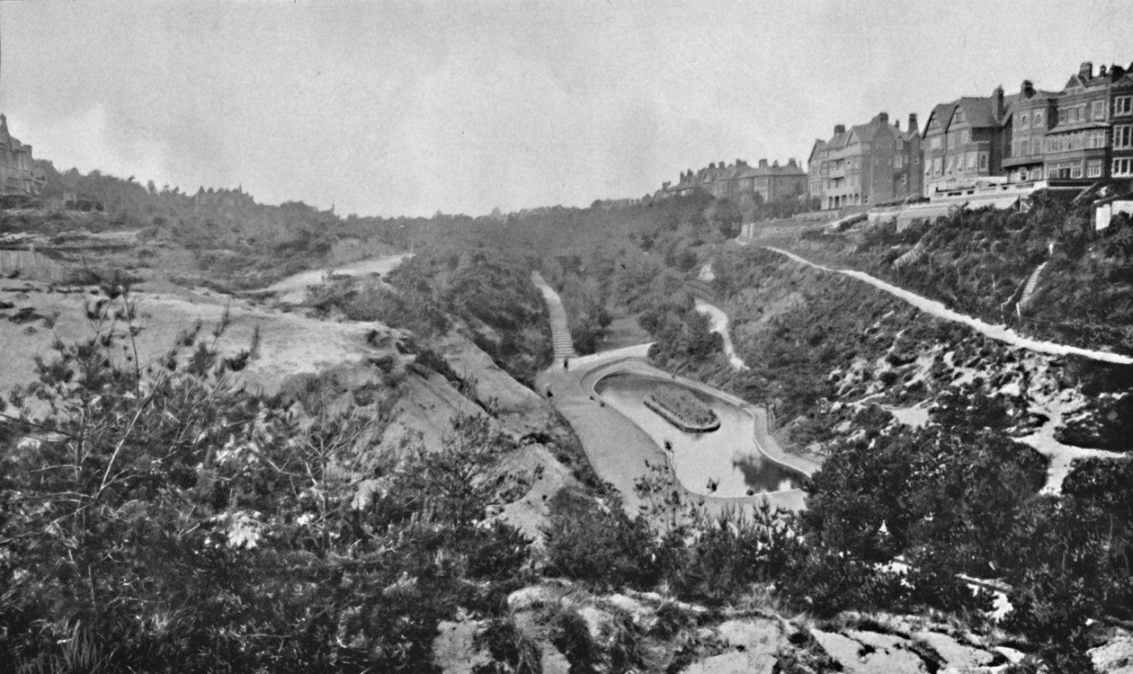 Boscombe Chine, c1910 autorstwa Unbekannt