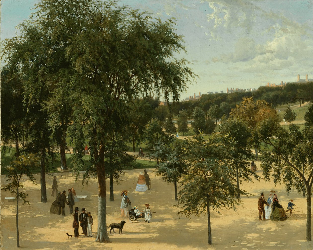 Boston Common, 185063. autorstwa Unbekannt
