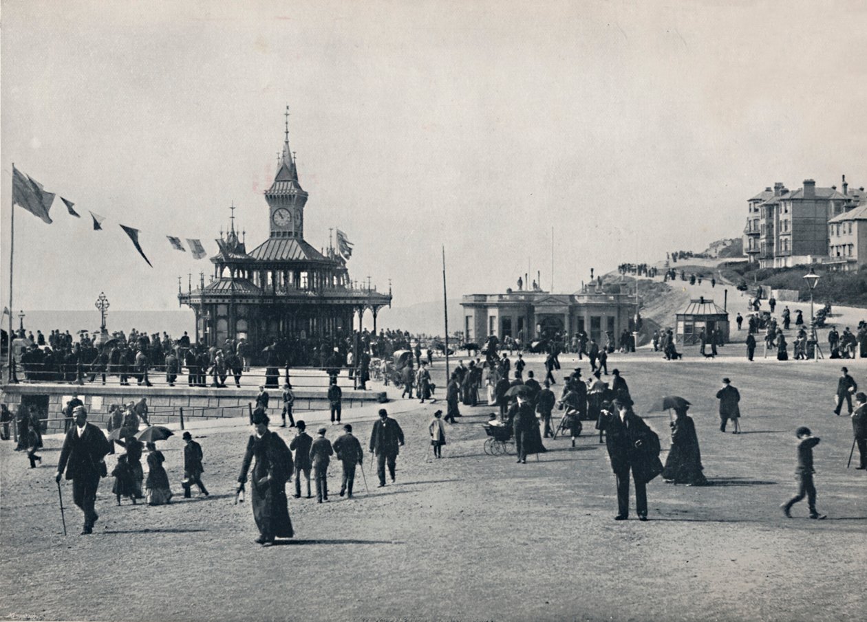 Bournemouth – podejście do molo, 1895 autorstwa Unbekannt