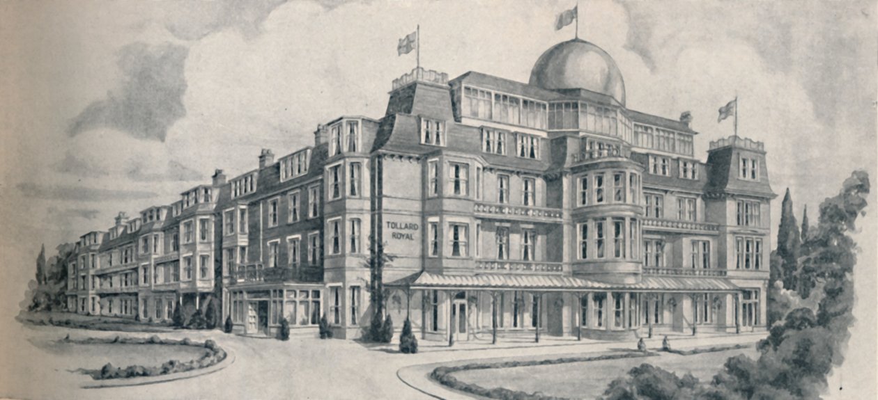 Bournemouth Premier Guest House – Tollard Royal Hotel, 1929 autorstwa Unbekannt