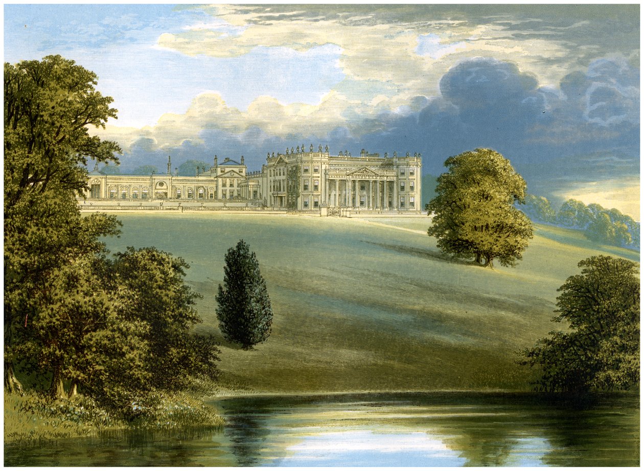 Bowood Park, Wiltshire, dom markiza Lansdowne, ok. 1880 autorstwa Unbekannt