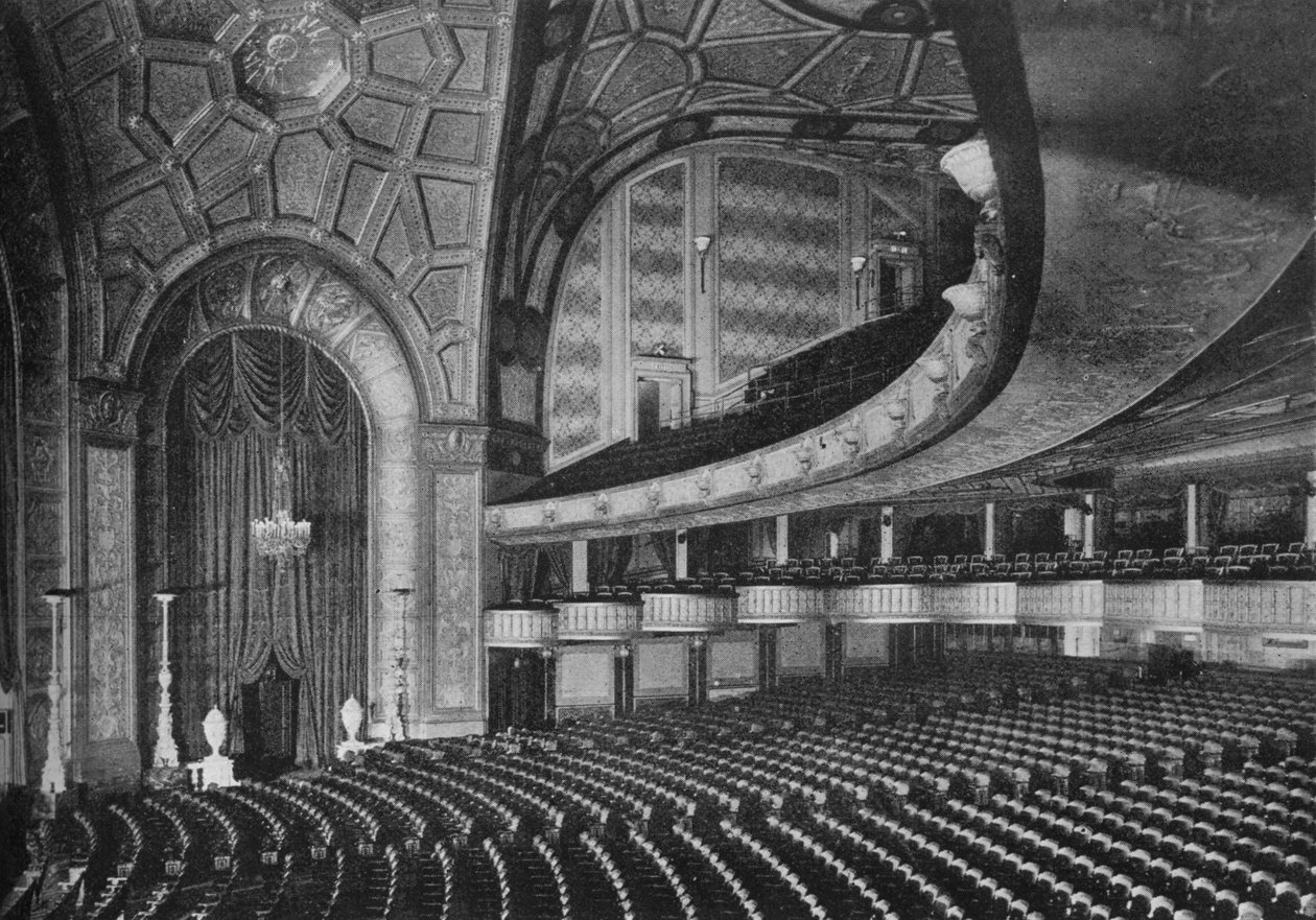 Pudełka na antresoli Loge, Teatr Capitol, Detroit, Michigan, 1925 autorstwa Unbekannt