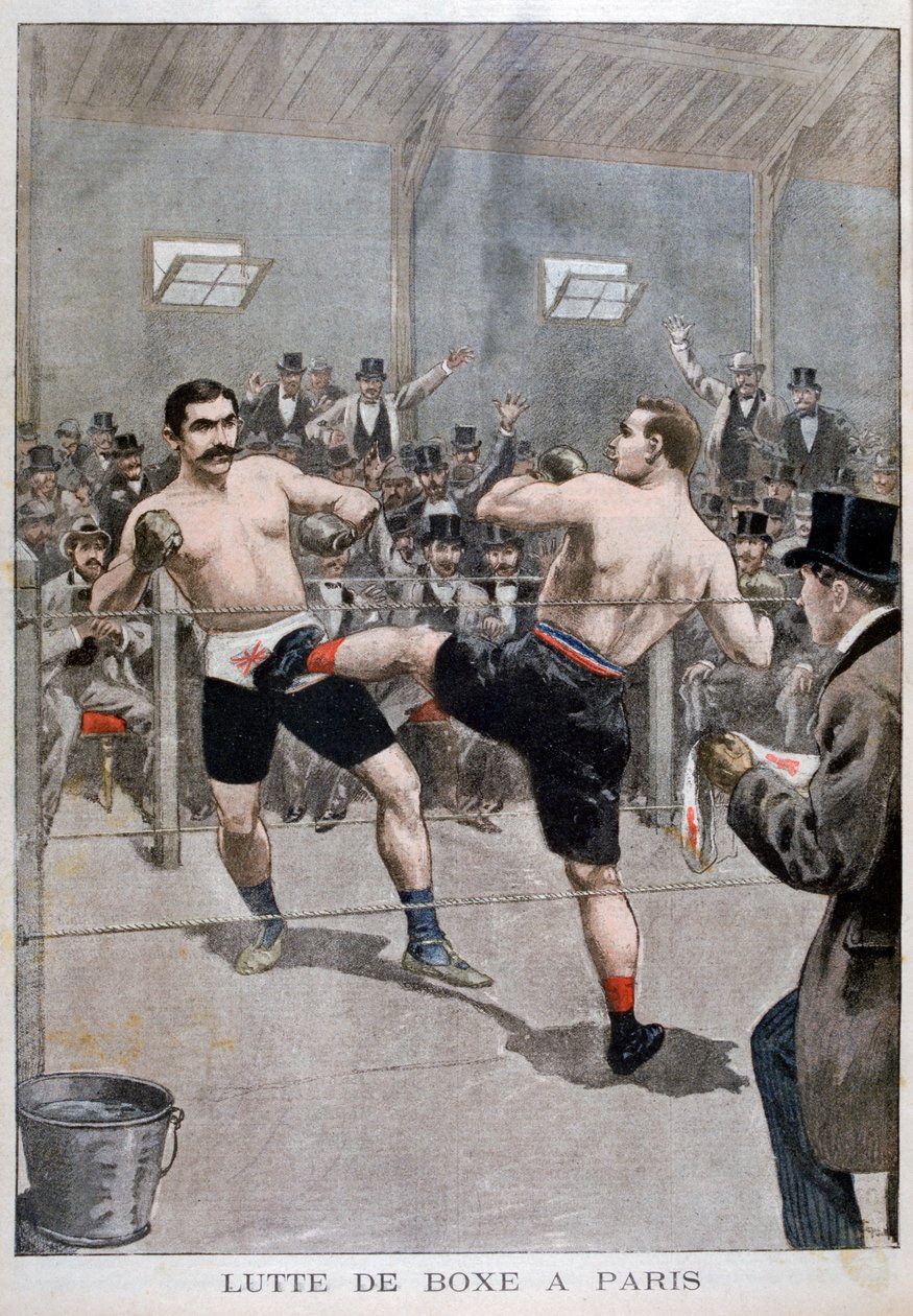 Boks w Paryżu, 1899 autorstwa Unbekannt