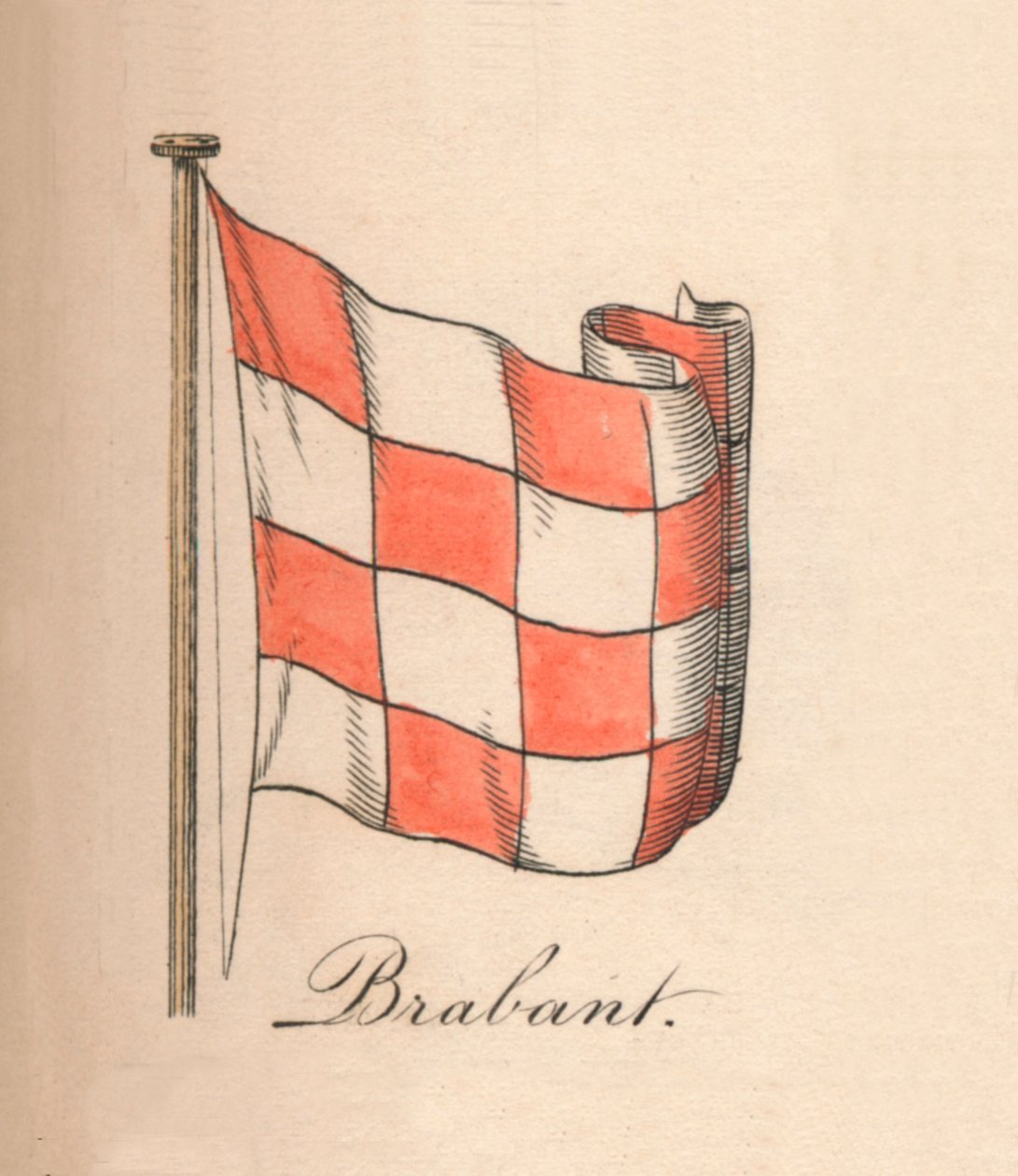Brabancja, 1838 autorstwa Unbekannt