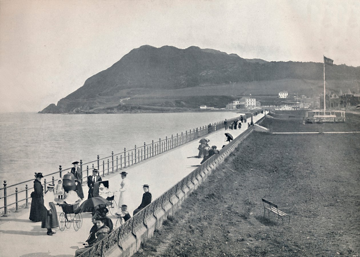 Bray - Promenada i Bray Head, 1895 autorstwa Unbekannt