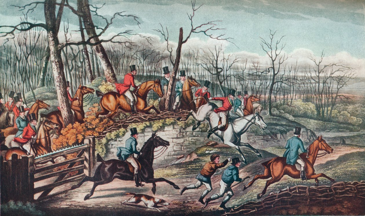 Zrywanie pokrywy, c1824 autorstwa Unbekannt