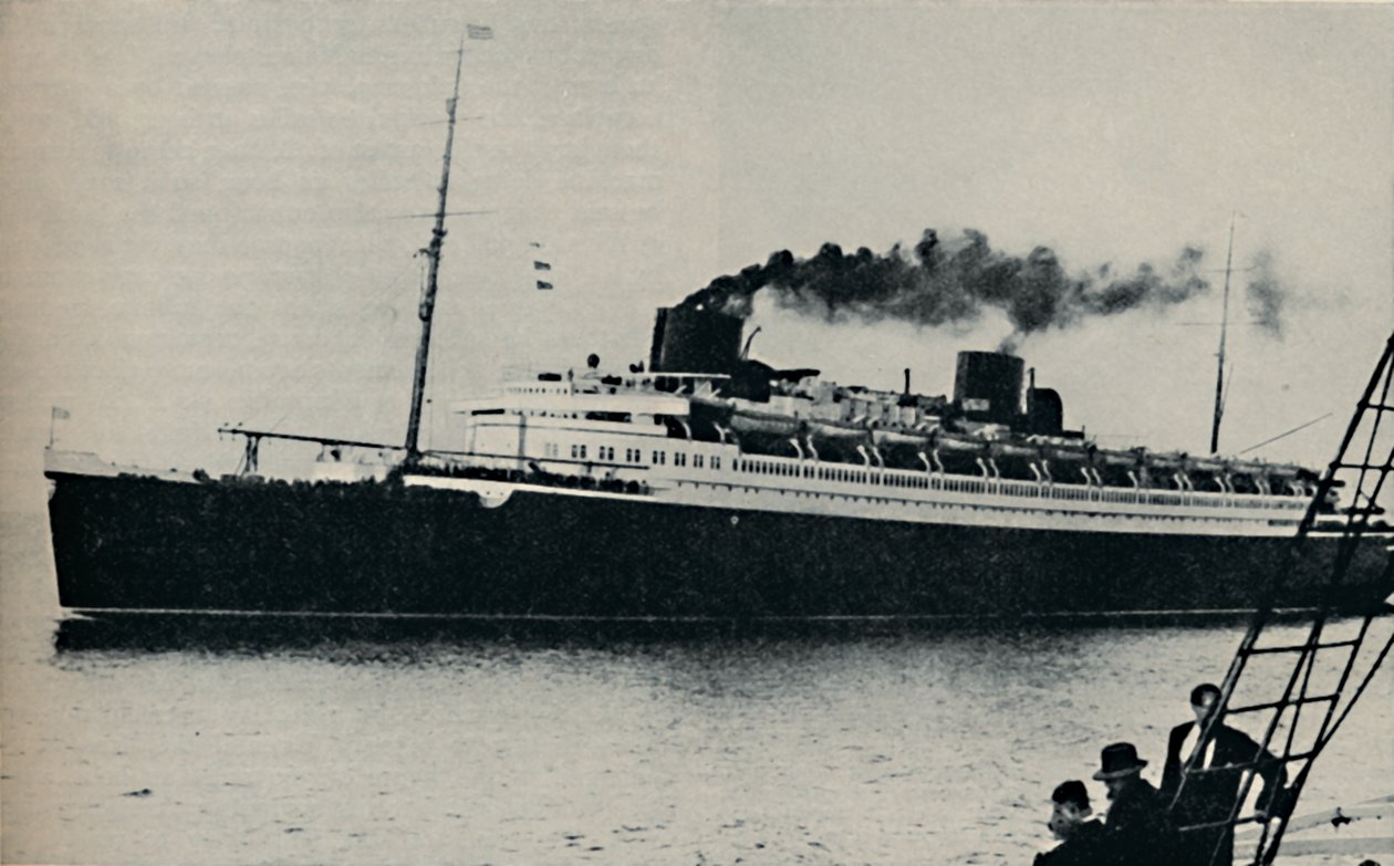 Brema: kandydat Niemiec do mistrzostw szybkości na morzu, c1935 autorstwa Unbekannt
