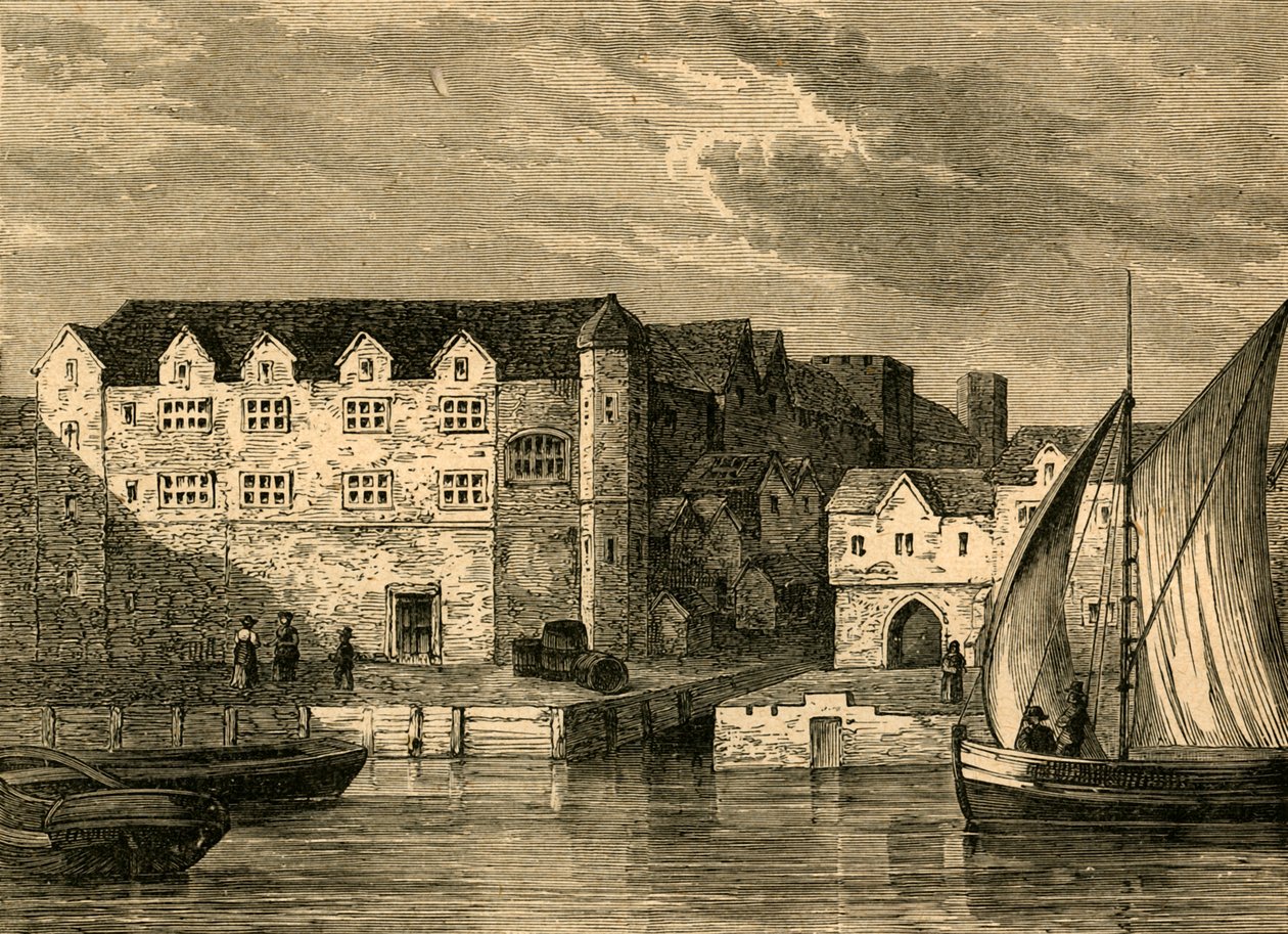 Bridewell w 1666, 1897. autorstwa Unbekannt