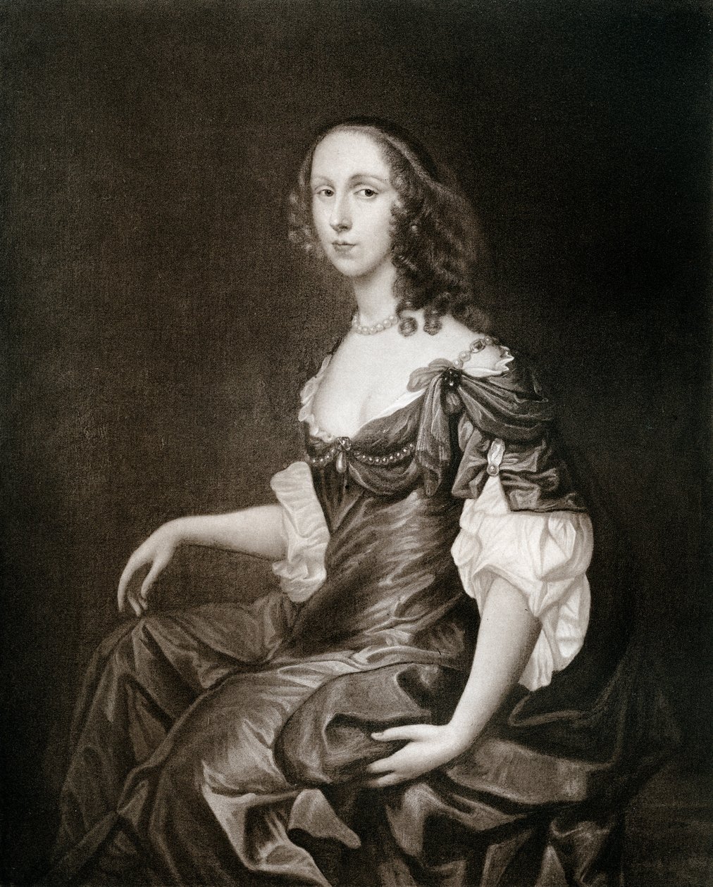 Bridget Cromwell, najstarsza córka Olivera Cromwella, XVII wiek, 1899 autorstwa Unbekannt