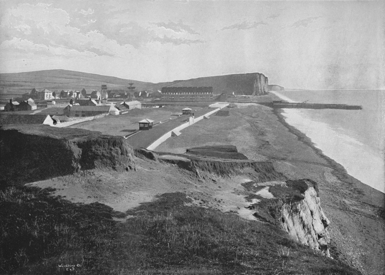 Bridport - The West Bay, 1895 autorstwa Unbekannt