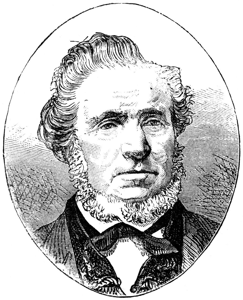 Brigham Young, przywódca amerykańskich mormonów, ok. 1880 r. autorstwa Unbekannt