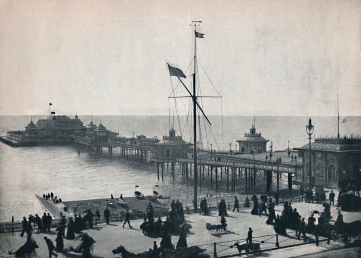 Brighton - Zachodnie molo, 1895 autorstwa Unbekannt